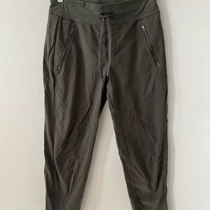 Athleta green olive pants